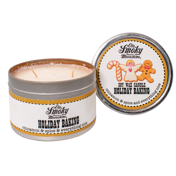 16oz TIN CANDLE - HOLIDAY BAKING