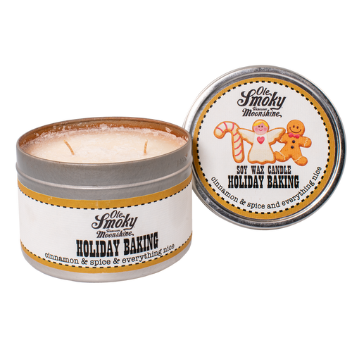16oz TIN CANDLE - HOLIDAY BAKING
