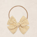 Adventure Bow - Butterscotch Gingham