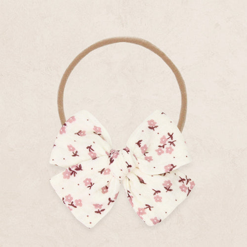 Adventure Bow - Dusty Rose Daisy