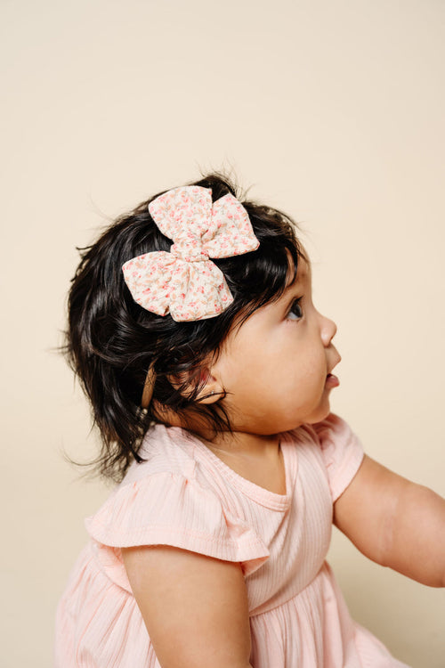 Adventure Bow - Pink Posy