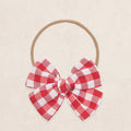 Adventure Bow - Red Gingham