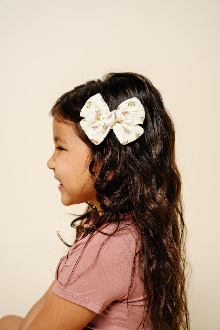Adventure Bow - Rose Floral