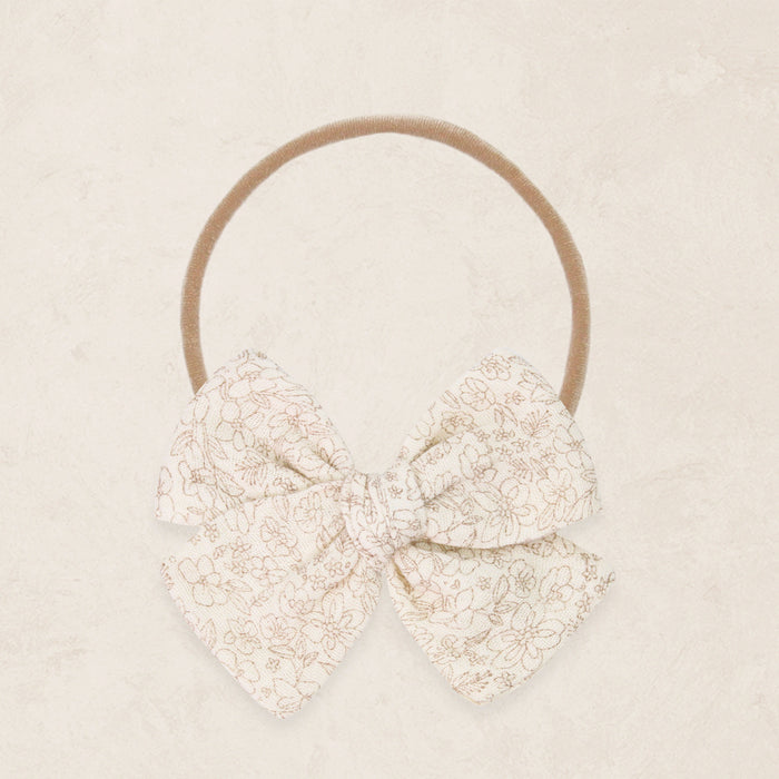 Adventure Bow - Tan Bloom