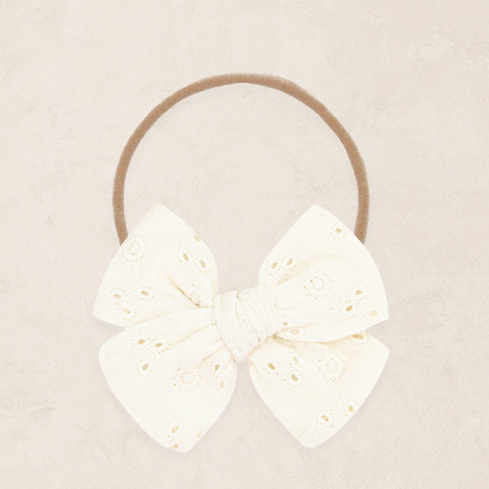 Adventure Bow - Vanilla Eyelet