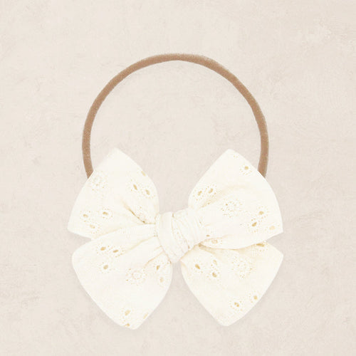 Adventure Bow - Vanilla Eyelet