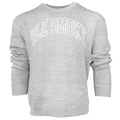 ARCH TEXT CREWNECK - HEATHER GREY