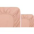 Audrey Ribbed Crib Sheet + Changing Pad Cover Pack