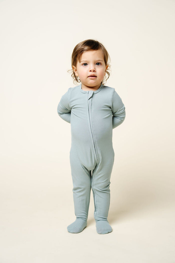 Bailey Zipper Footies Toddler Boy 12-24 Month Size
