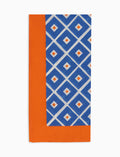 Bandana unisex cotone fantasia rombi blu - Gallo 1927 - Official Online Shop