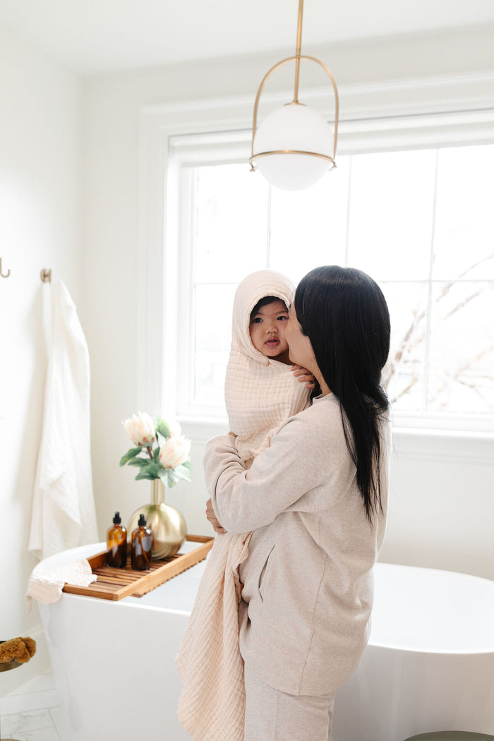 Bath - Child Hooded Towel - Cream