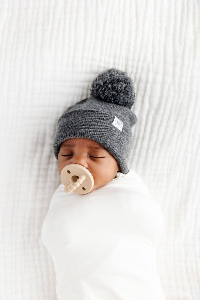 Beanie - Heathered Charcoal