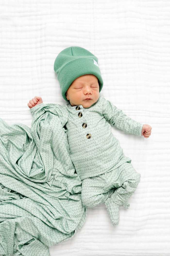 Beanie - Jade Green