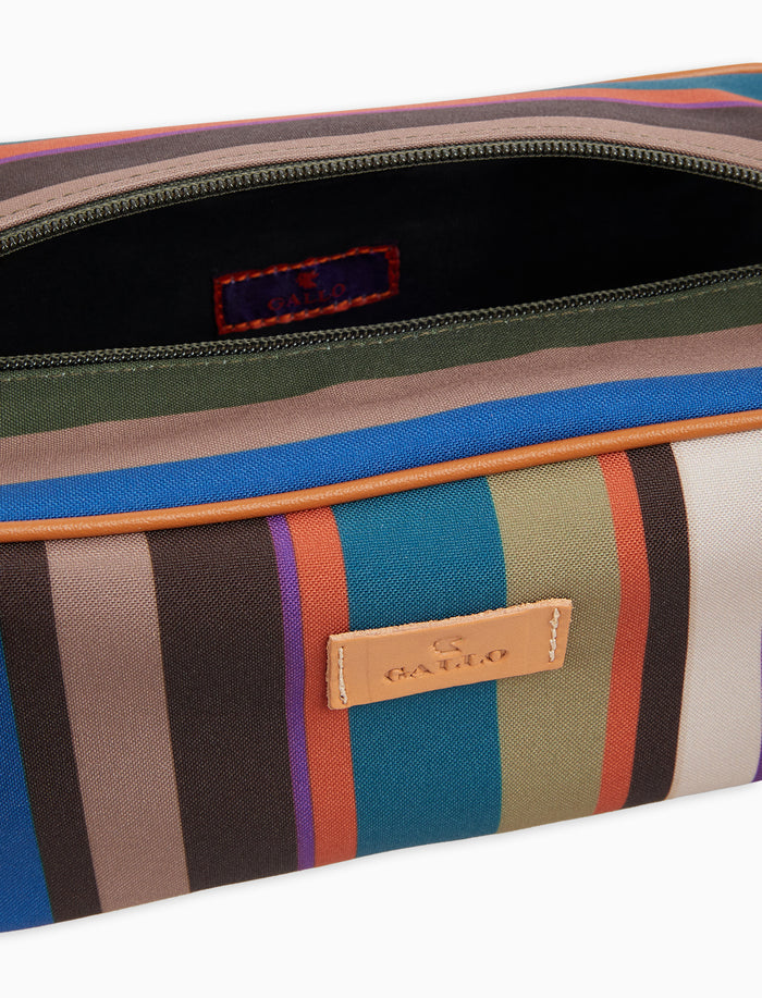 Beauty classico unisex beige righe multicolor - Gallo 1927 - Official Online Shop