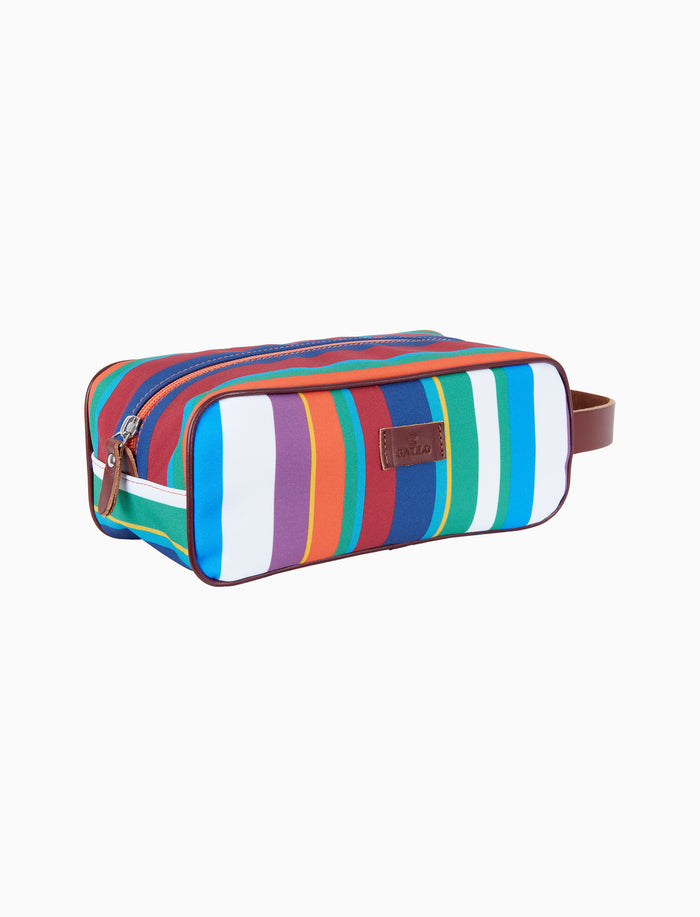 Beauty classico unisex bianco righe multicolor - Gallo 1927 - Official Online Shop