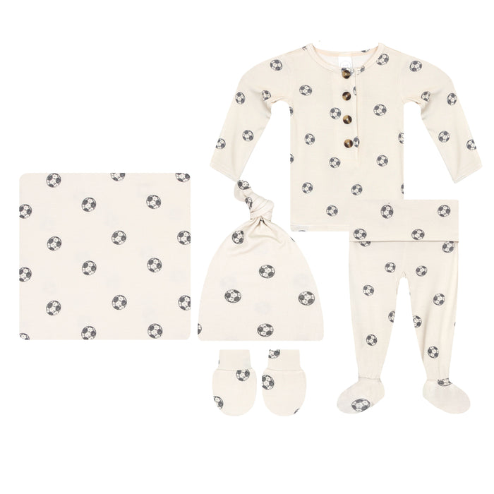 Beckham Newborn Hat Bundle (Top + Bottom)