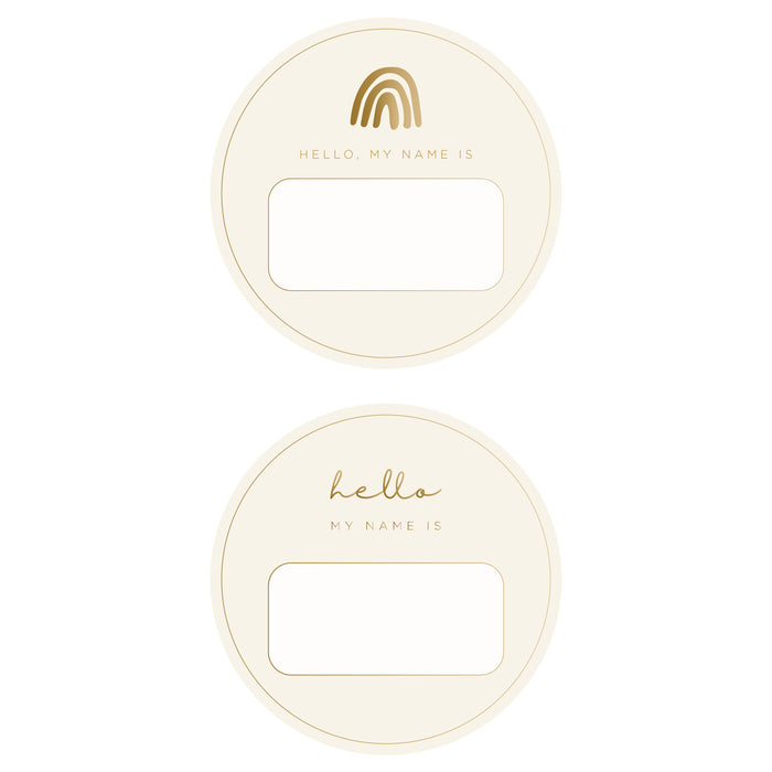 Blank Name Tag 2 Pack