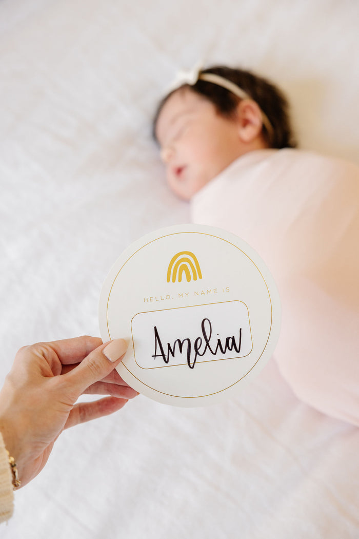 Blank Name Tag 2 Pack