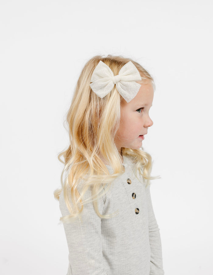 Bow 3 Pack: Cream