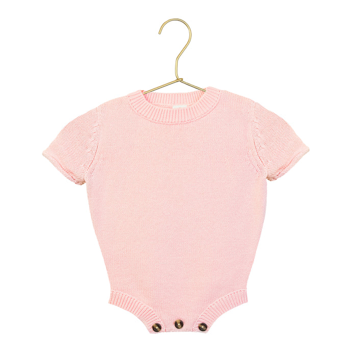 Bow Embroidery - Knit Onesie