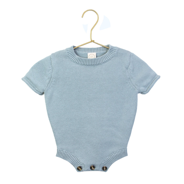 Bow Embroidery - Knit Onesie