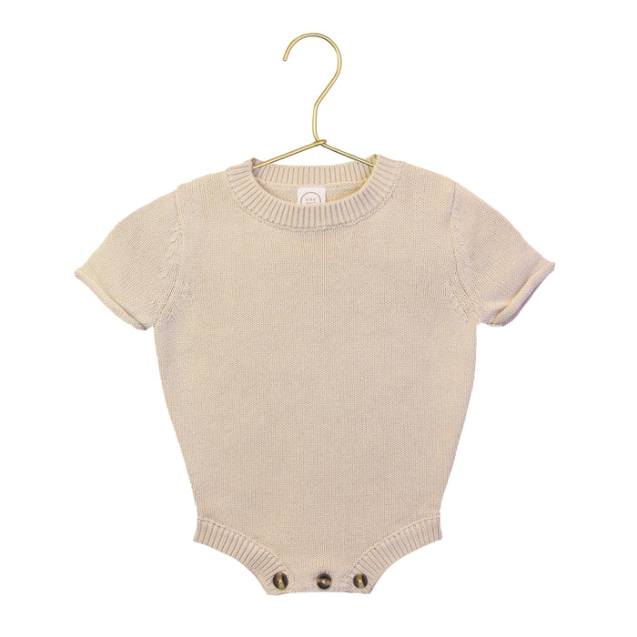 Bow Embroidery - Knit Onesie