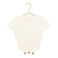 Bow Embroidery - Knit Onesie