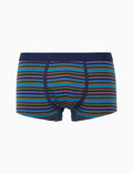 Boxer intimo uomo cotone righe multicolor blu
