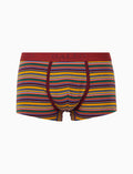 Boxer intimo uomo cotone righe multicolor giallo
