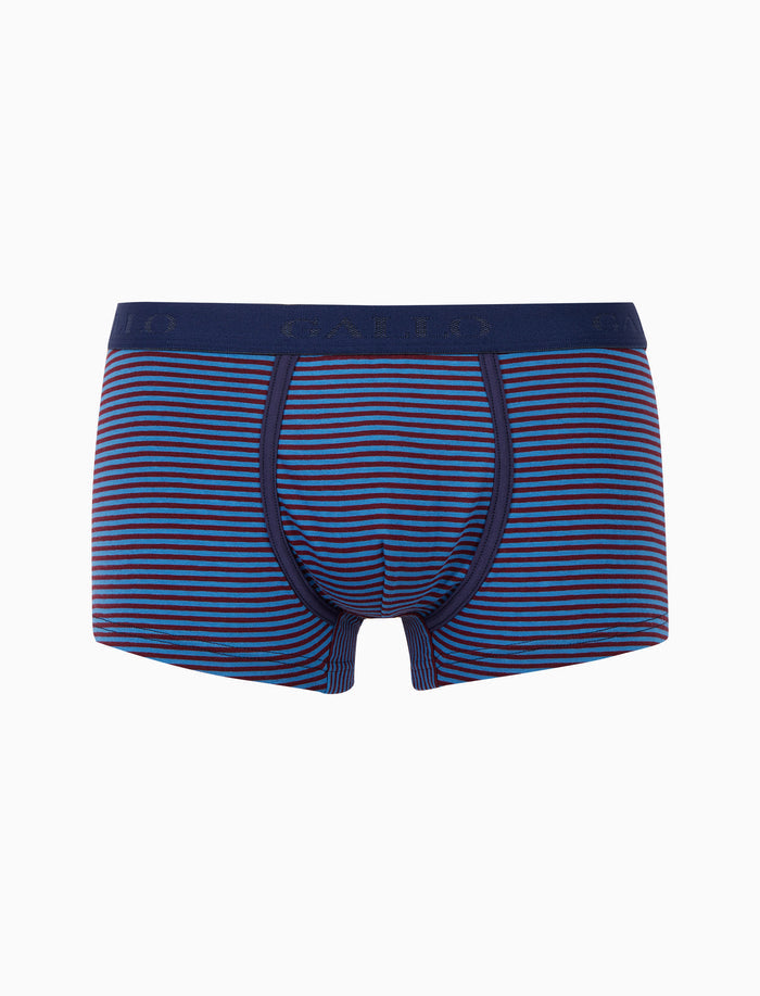 Boxer intimo uomo cotone righe windsor viola