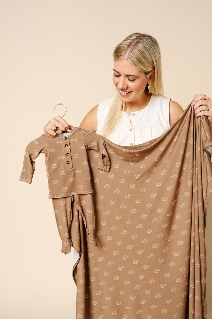 Brady Newborn Hat Bundle + Top + Bottoms