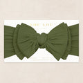 Cable Knit Headband - Olive