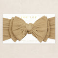 Cable Knit Headband - Tan