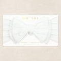 Cable Knit Headband - White