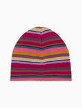 Calotta bambino pile bordò righe multicolor - Gallo 1927 - Official Online Shop
