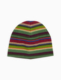 Calotta unisex pile verde righe multicolor - Gallo 1927 - Official Online Shop