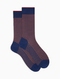 Calze corte uomo cotone blu vanisé - Gallo 1927 - Official Online Shop