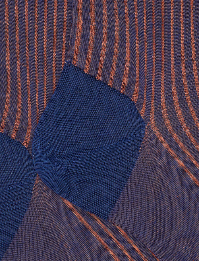 Calze corte uomo cotone blu vanisé - Gallo 1927 - Official Online Shop