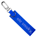 CARABINER WOVEN STRAP KEYCHAIN - Royal
