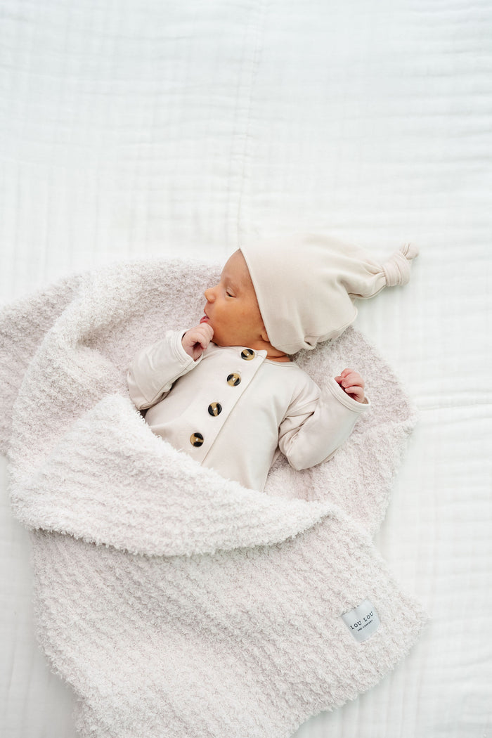Chenille Blanket - Dune - Small & Large