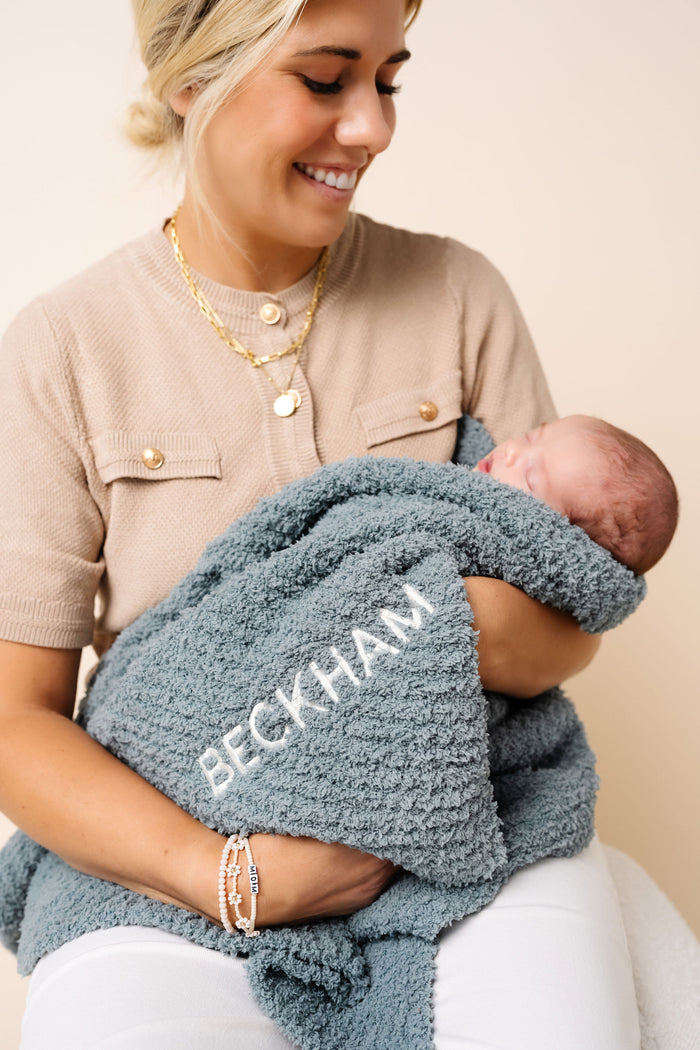 Chenille Blanket - Dune - Small & Large