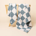 Chenille Blanket - Ocean Check - Small & Large