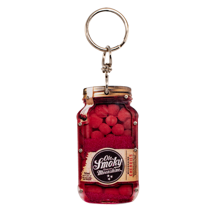CHERRIES JAR FLOATER KEYCHAIN