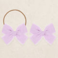 Chiffon Bow - Lavender