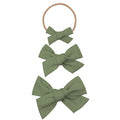 Classic Bow - Olive
