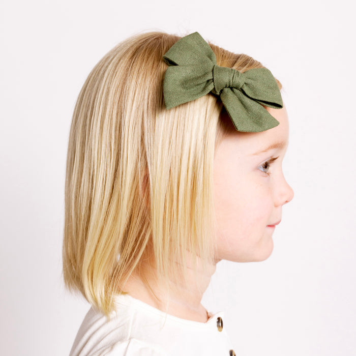 Classic Bow - Olive