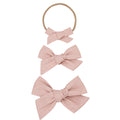 Classic Bow - Rose