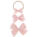 Classic Bow - Vintage Rose