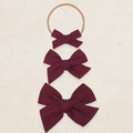 Classic Bow - Wine