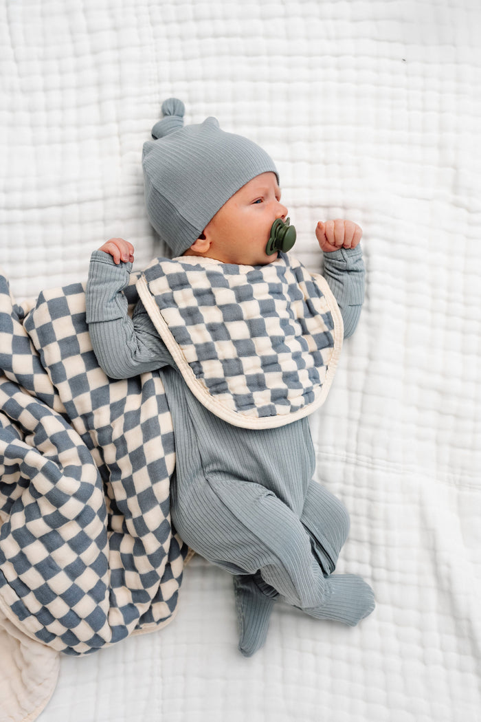 Cloud Muslin™ Bib 2 Pack - Miles/Cream